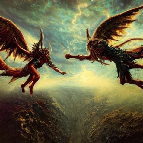 Demons And Angels Fight 3 By Ertugrul196714 On Deviantart