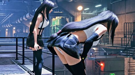 Tifa Short Skirt Vs Tifa Standard Skirt Final Fantasy Vii Remake [4k] Youtube