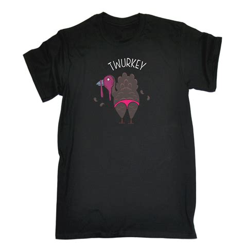 Twurkey T Shirt Joke Turkey Twerk Twerking Tee Lunch Chef Funny T Birthday Ebay