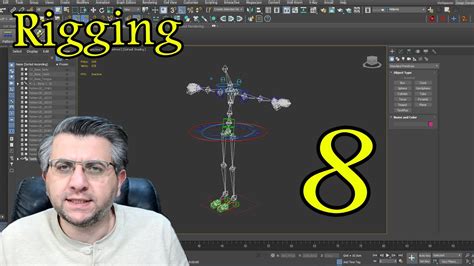 Rigging A Character In Ds Max Part Spine Rigging Youtube