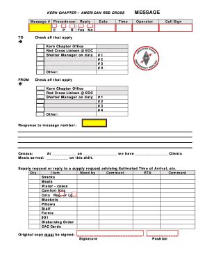 Fillable Online W Lie Arrl Northern Florida Section The Kern County