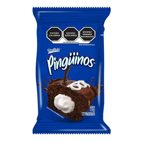 Pastelitos Marinela Pingüinos 80 g Walmart