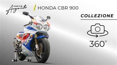 Honda CBR 900 RR Moto Da Collezione Vista A 360 Concessionario