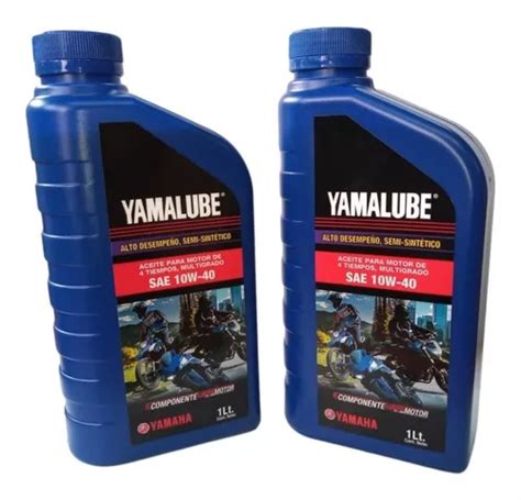 2 Lits Aceite Yamalube 10w40 Semisintetico 4 Tiempo Atv Moto Envío gratis