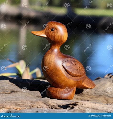 Wooden Duck Art Model Australian Art Inspired By Zeiss Batis 18mm F28