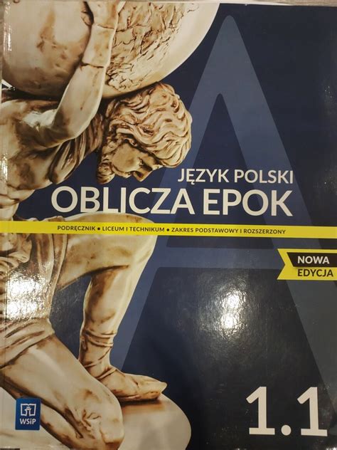 Jezyk Polski Oblicza Epok Podr Cznik Tomasz W Mazowiecki Kup Teraz