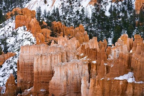 Premium Photo Far Away Shot Of Bryce Canyon National Park Of The