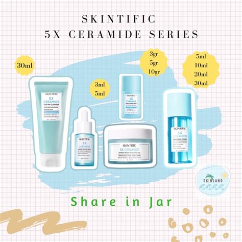 Jual Share In Jar Skintific X Ceramide Barrier Gel Moisturizer X