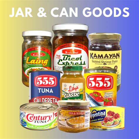 Jar And Canned Goods Filipino Canned Goods Lynnes Food Cravings