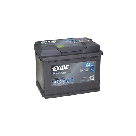 Аккумулятор автомобильный EXIDE PREMIUM 64A EA640 фото отзывы