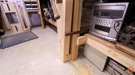 Leg Vise On A 2×4 Workbench Jays Custom Creations