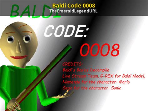 Codes For Baldi S Basics