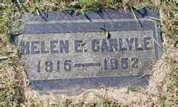 Helen Elizabeth Nellie Carlyle M Morial Find A Grave