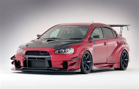 Streetfighter La Base Wide Body Kit Frp Mitsubishi Evo X 2008 2015