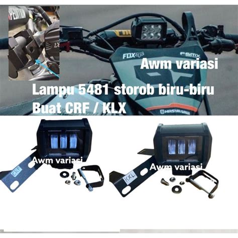 Jual Headlamp Moto Lampu Led Crf Klx Viar Ktm Pnp Lampu Papan Nomer