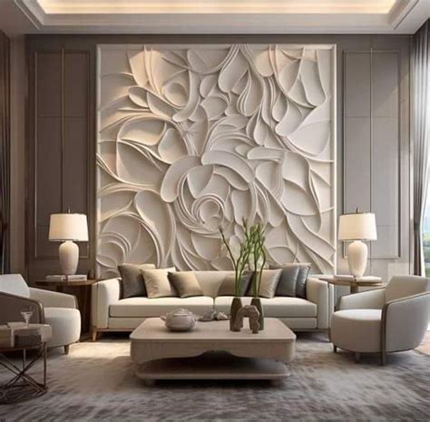 Pin by Zaid Al Gawe on نوم in 2024 Living room wall designs Wall