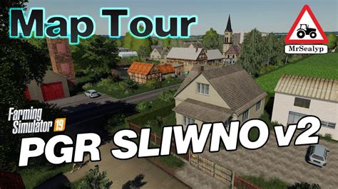 PGR SLIWNO V2 Map Tour Farming Simulator 19 PS4 Mod Map YouTube