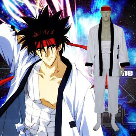 Rurouni Kenshin Sanosuke Sagara Cosplay Outfits : Cosplaymade.com