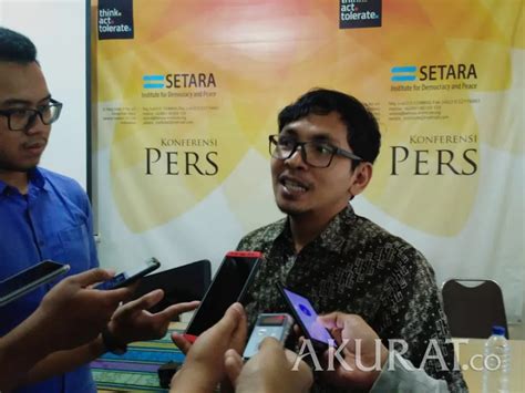 Setara Institute Rilis Pelanggaran Kebebasan Beragama Tertinggi