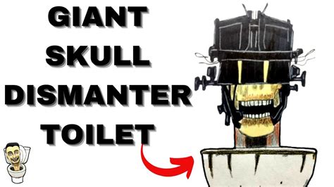 Cómo Dibujar Al☠️toilet Calavera Gigante Skibidi Toilet How To Draw Giant Skull Dismanter