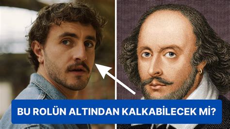 Paul Mescal Hamnet Filminde İngiliz Şair William Shakespeare e Hayat