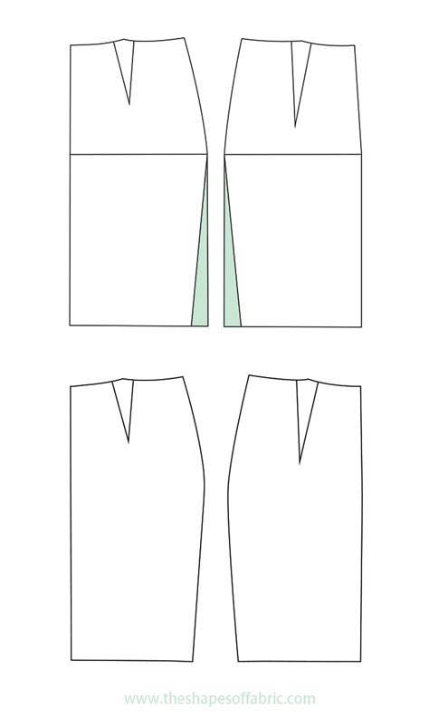 Free Printable Pencil Skirt Sewing Patterns Printable Templates