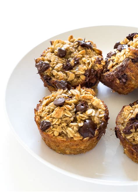 Healthy Banana Chocolate Chip Oatmeal Muffins Chef Savvy