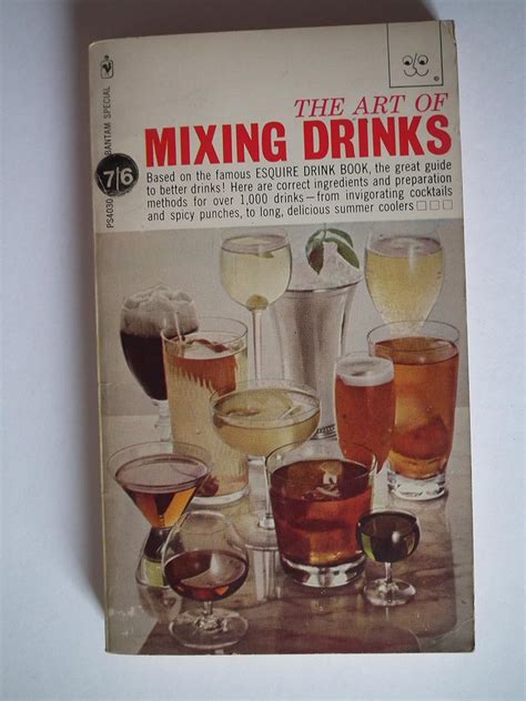 The Art Of Mixing Drinks Amazon Br