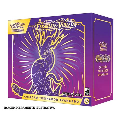 Box Pokémon Pré Release Desafio Estratégico Escarlate e Violeta 2