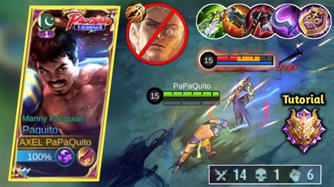 Learn How To Push Rank With Paquito In Mythical Glory Paquito