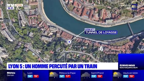 Lyon un homme en urgence absolue après avoir été percuté par un train