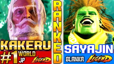 Sf Jp Kakeru Vs Sayajin Blanka High Level Youtube