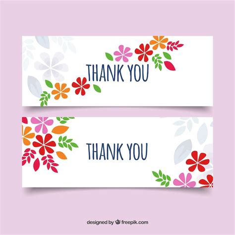 Thank You Banner Printable