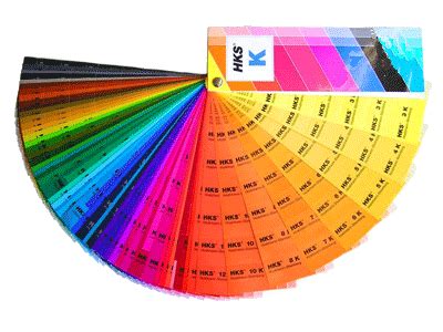 HKS Farben im Offsetdruck und Digitaldruck - Umrechnung in CMYK aus Berlin