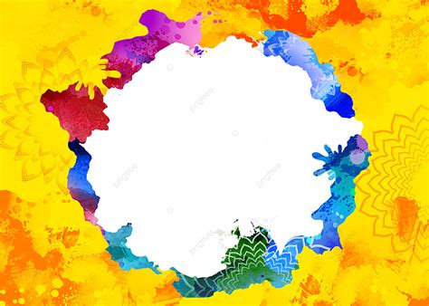 Colorful Pattern Circular Outline Holi Festival Background Holi Festival Background Festival