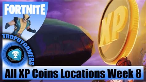 Fortnite All XP Coins Locations Week 8 Chapter 2 Season 4 YouTube