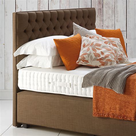 Hypnos Alexandra Square Panel Upholstered Headboard Juliettes Interiors