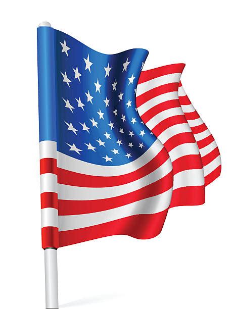 Waving Us Flag Clip Art Stock Photos Pictures And Royalty Free Images