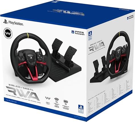 HORI Wireless Racing Wheel Apex For Playstation 5 PlayStation 4 And