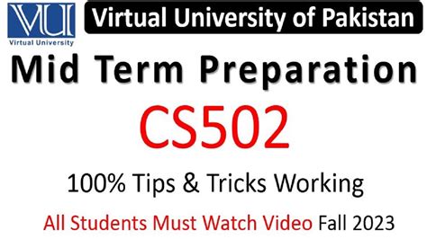 Cs Midterm Preparation Cs Midterm Paper Preparation