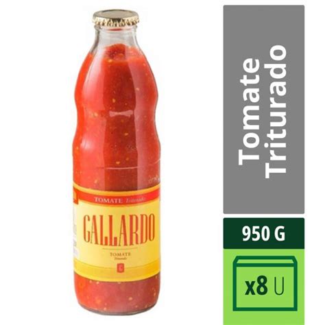 Tomate Triturado Gallardo X 950 G Mayorista El Cóndor