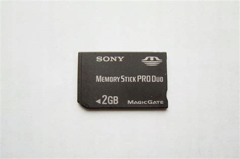 Karta pamięci MS PRO DUO 2GB SONY - 13462352237 - oficjalne archiwum ...