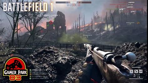 Battlefield 1 Multijugador Modo Conquista Colinas de Verdún YouTube