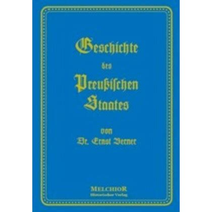 Geschichte des Preußischen Staates