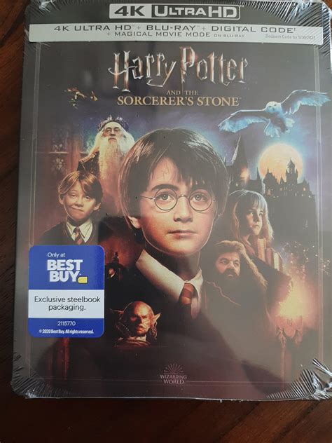 I don't have any of the Harry Potter movies on 4K, so I was super ...