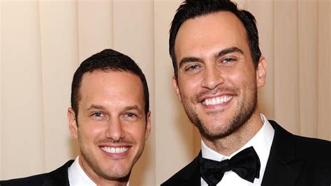 Glee star Cheyenne Jackson marries boyfriend Jason Landau at star ...