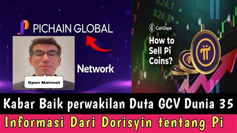 Kabar Baik Info Dari Dorisyin Tentang Duta Gcv Youtube