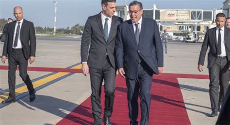 Spain-Morocco High-Level Meeting: Spanish PM Arrives in Morocco