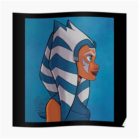 Ahsoka Ahsoka Tano Poster For Sale By Grachyovartemiy Redbubble