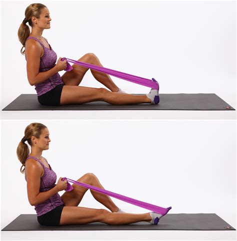 Weak Ankles Plantar Flexion With Resistance Band Best Injury Preventing Exercises Popsugar